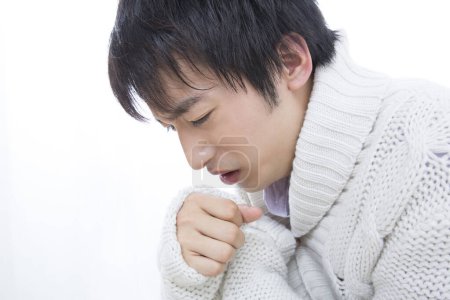 Photo for Man suffering  from cold,  flu - Royalty Free Image