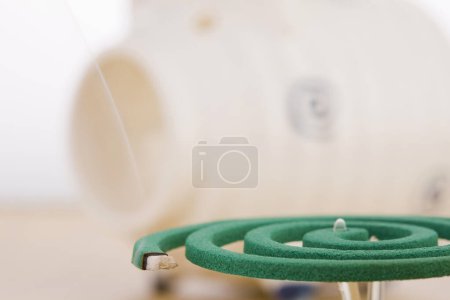 Photo for Close up view of mosquito coil - Royalty Free Image