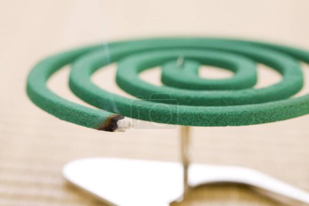 Photo for Close up view of mosquito coil - Royalty Free Image