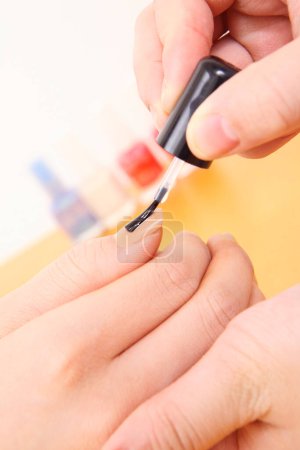 Photo for Nail care in the beauty salon - Royalty Free Image