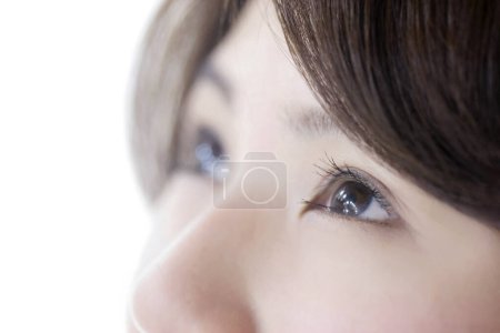 Photo for Close up portrait of beautiful young asian woman - Royalty Free Image