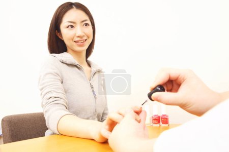 Photo for Nail care in the beauty salon - Royalty Free Image