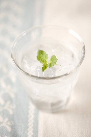 Téléchargez les photos : Un verre avec glace - en image libre de droit
