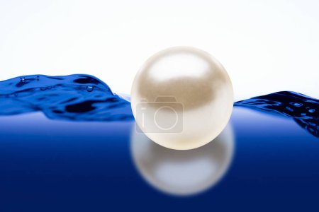 Photo for Close up view of beautiful shiny pearl - Royalty Free Image