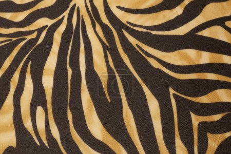Photo for Tiger skin print, textile pattern - Royalty Free Image