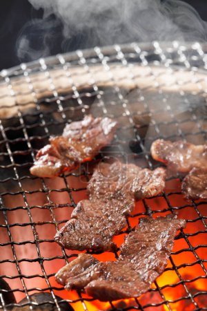 Photo for Barbecue, grilled beef and meat - Royalty Free Image