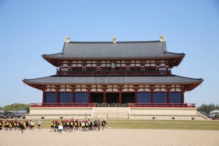 Téléchargez les photos : Beau temple au Japon, lieu de voyage sur fond - en image libre de droit