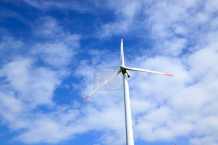 Photo for Wind turbine in the sky. - Royalty Free Image