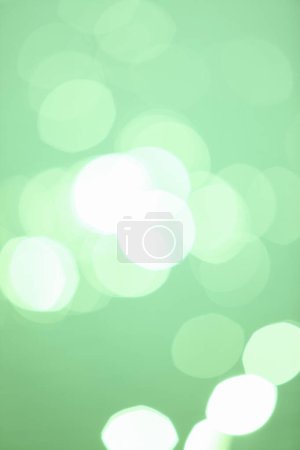 Photo for Beautiful bokeh  lights on blurred background - Royalty Free Image