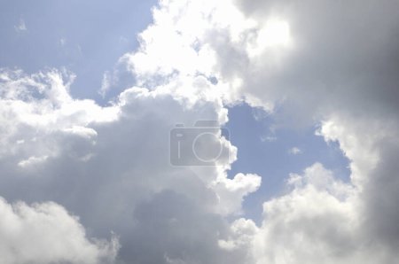 Photo for Clouds in the sky, natural background - Royalty Free Image