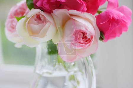 Photo for Close up of beautiful rose bouquet - Royalty Free Image