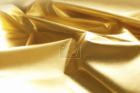 Téléchargez les photos : Texture abstraite de tissu doré, gros plan - en image libre de droit