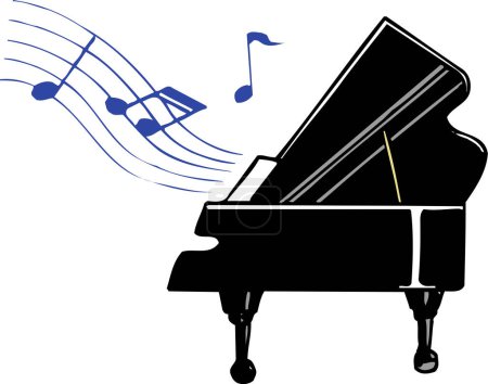 Téléchargez les photos : Clavier pour piano sur fond blanc - en image libre de droit