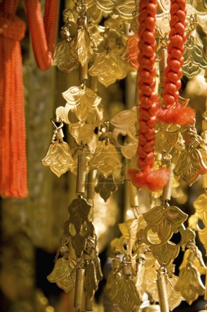 close up view of of japanese Sedan Chair Decoration 