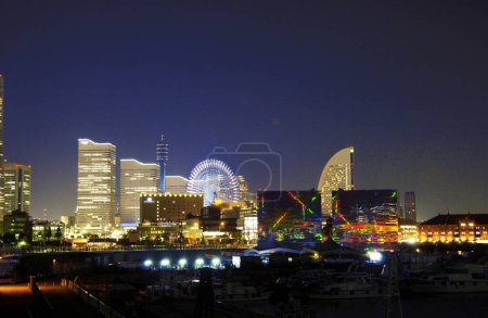 Photo for Night view of Yokohama - Royalty Free Image
