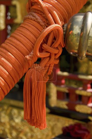 Photo for Close up view of of japanese Sedan Chair Decoration - Royalty Free Image