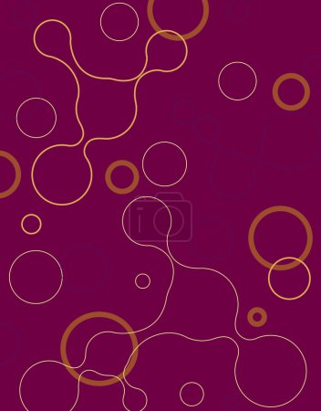 Photo for Abstract colorful pattern with circles - Royalty Free Image