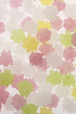 Téléchargez les photos : Aquarelle abstraite peinte à la main texture de fleur colorée pastel - en image libre de droit