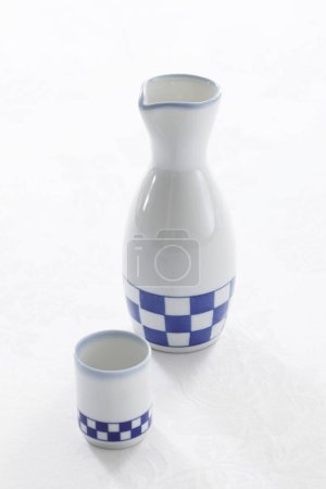 Photo for Ceramic vase on a white background. - Royalty Free Image