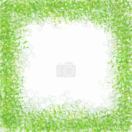 Téléchargez les photos : Belles feuilles vertes fond naturel - en image libre de droit