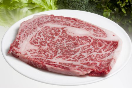 Photo for Fresh and raw beef fillet - Royalty Free Image