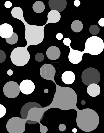 Photo for Abstract geometric background. black and white - Royalty Free Image