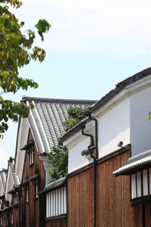 Detailansicht des Weinkellers in Kyoto