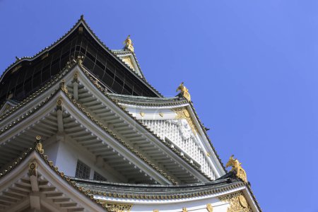 Photo for Beautiful Osaka castle in Japan - Royalty Free Image