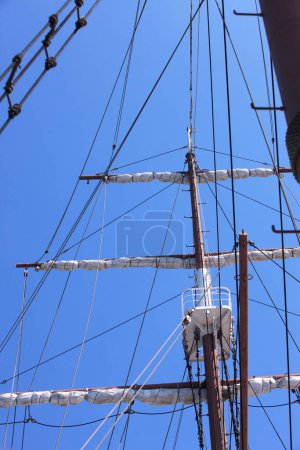 Photo for Image of Tourist Boat against blue sky - Royalty Free Image