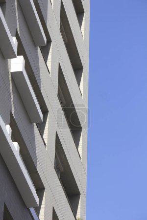 Foto de Edificio de arquitectura moderna, fondo abstracto - Imagen libre de derechos