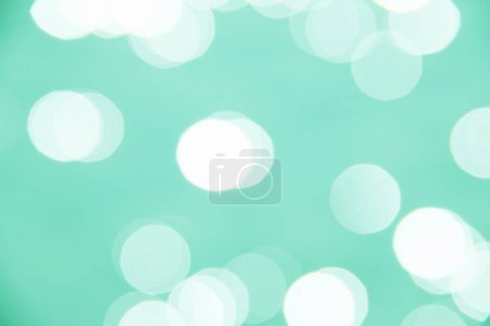 Photo for Beautiful bokeh  lights on blurred background - Royalty Free Image