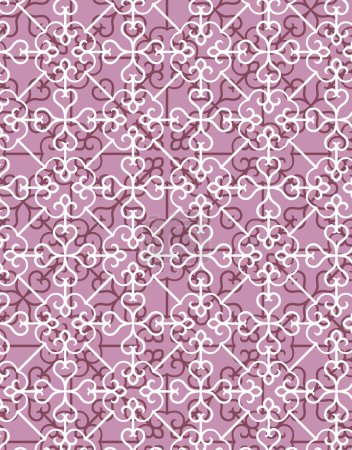 Photo for Seamless floral pattern for background - Royalty Free Image
