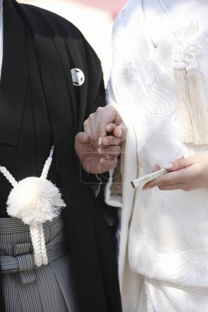 Foto de Ceremonia de boda tradicional del novio y la novia - Imagen libre de derechos