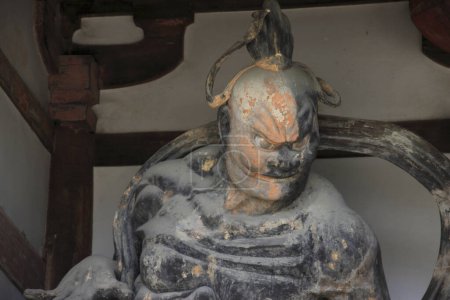 Deva King Statue at horyu temple 