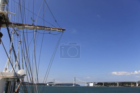 Photo for Image of Tourist Boat against blue sky - Royalty Free Image