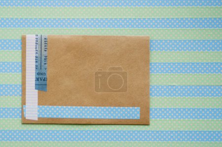 Photo for Blank envelope isolated on  background - Royalty Free Image