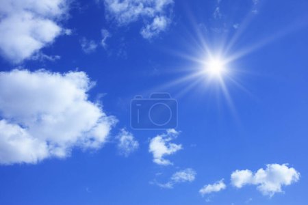 Photo for Cloudy sky beautiful background view - Royalty Free Image