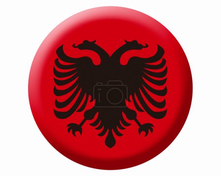 Foto de La bandera nacional de Albania - Imagen libre de derechos
