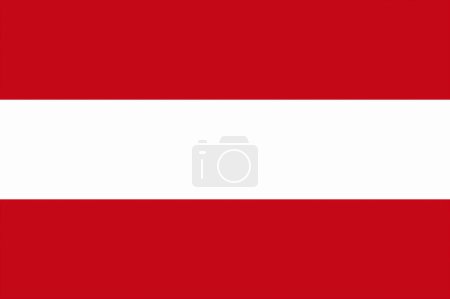 The National Flag Of Austria