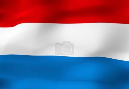 Foto de La bandera nacional de los Países Bajos - Imagen libre de derechos