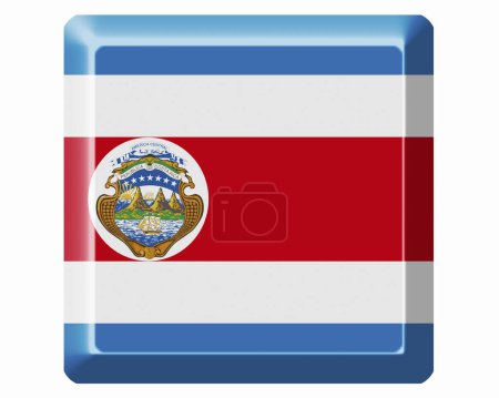 Photo for The National Flag Of Costa Rica - Royalty Free Image
