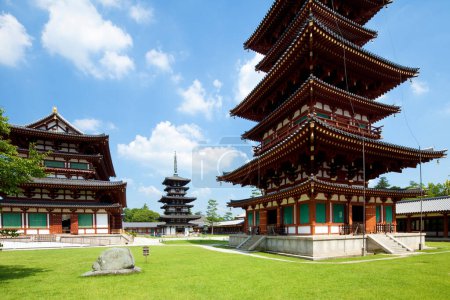 Foto de La pagoda de cinco pisos de Nara Kofukuji - Imagen libre de derechos