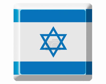 Foto de La bandera nacional de Israel - Imagen libre de derechos