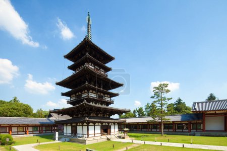 Foto de La pagoda de cinco pisos de Nara Kofukuji - Imagen libre de derechos