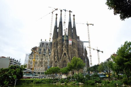 Téléchargez les photos : Monument de la sagrada de familia, Barcelone, Espagne, Europe - en image libre de droit