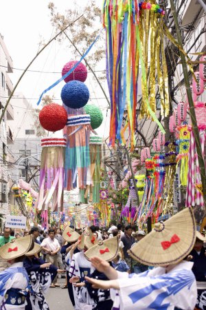 Tanabata Festival at Tokyo Downtown 