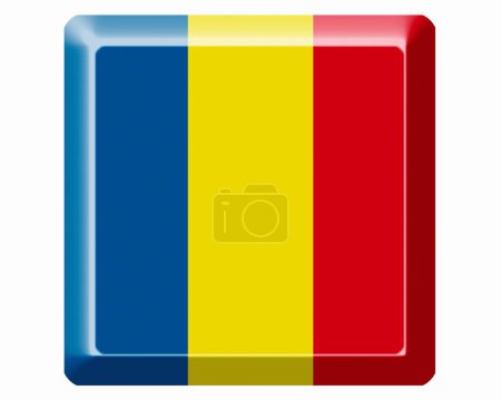 Foto de La bandera nacional de Rumania - Imagen libre de derechos