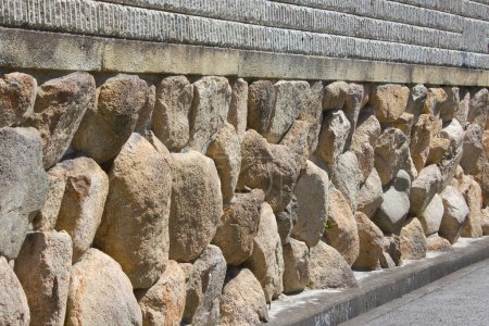 Téléchargez les photos : Vieille texture de mur de pierres. fond naturel - en image libre de droit