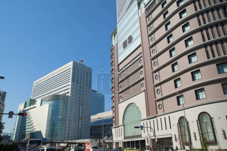 Foto de Edificios modernos en la ciudad de Osaka, Japón - Imagen libre de derechos