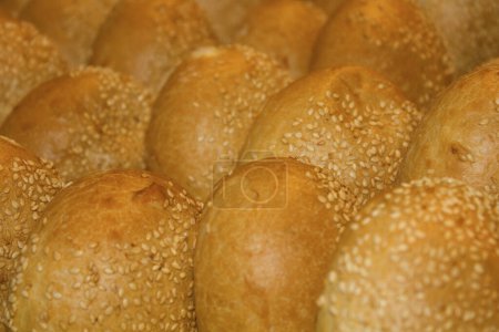 Photo for Fresh baked bread, close up - Royalty Free Image